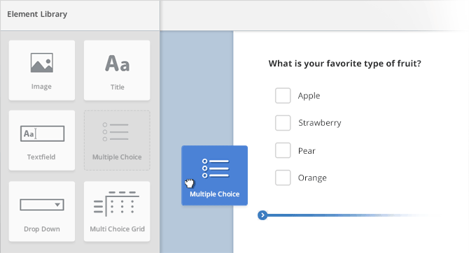 Easily create your online survey