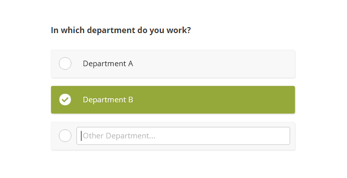 Multiple Choice (Single Answer)