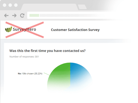 Remove any reference to SurveyHero